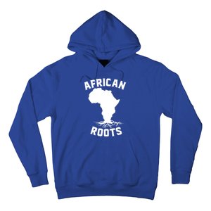 African Roots Black History Month Africa Map Descendants Gift Hoodie