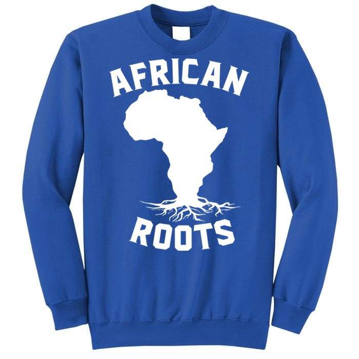 African Roots Black History Month Africa Map Descendants Gift Sweatshirt