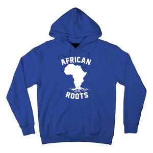 African Roots Black History Month Africa Map Descendants Gift Tall Hoodie