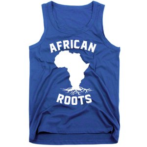 African Roots Black History Month Africa Map Descendants Gift Tank Top