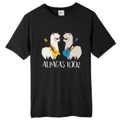 Alpacas Rock! Cute Funny Alpaca Lover Alpaca Fan Tall Fusion ChromaSoft Performance T-Shirt