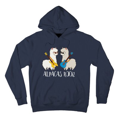 Alpacas Rock! Cute Funny Alpaca Lover Alpaca Fan Hoodie