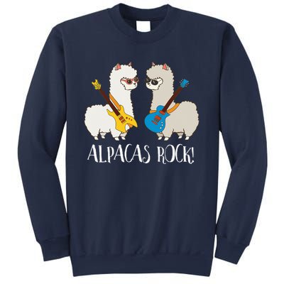 Alpacas Rock! Cute Funny Alpaca Lover Alpaca Fan Sweatshirt