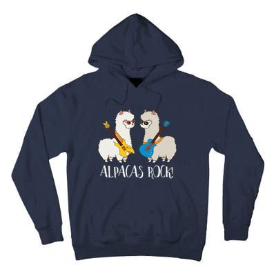 Alpacas Rock! Cute Funny Alpaca Lover Alpaca Fan Tall Hoodie