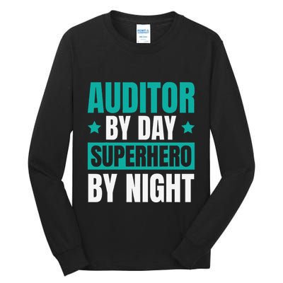 Auditor Review Compliance Finance Auditor Tall Long Sleeve T-Shirt