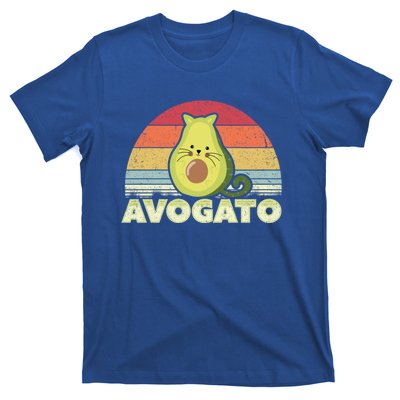 Avogato Retro Cat Avocado Cinco De Mayo Gift T-Shirt