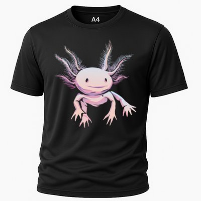 Axolotl Realistic Cute Salamander Amphibian Axolotl Lover Performance Shirt