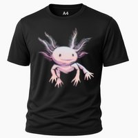 Axolotl Realistic Cute Salamander Amphibian Axolotl Lover Performance Shirt