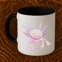 Axolotl Realistic Cute Salamander Amphibian Axolotl Lover Mug