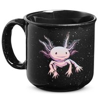 Axolotl Realistic Cute Salamander Amphibian Axolotl Lover 15oz Campfire Ceramic Mug