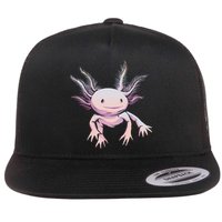 Axolotl Realistic Cute Salamander Amphibian Axolotl Lover Flatbill Hat