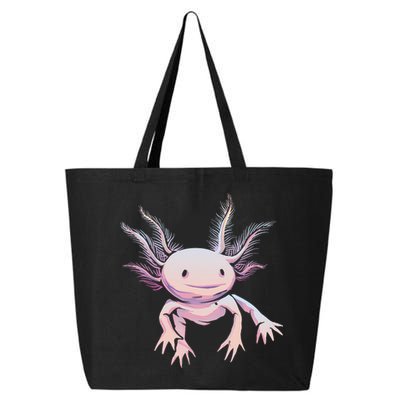 Axolotl Realistic Cute Salamander Amphibian Axolotl Lover 25L Jumbo Tote