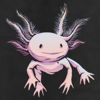 Axolotl Realistic Cute Salamander Amphibian Axolotl Lover Trucker Hat