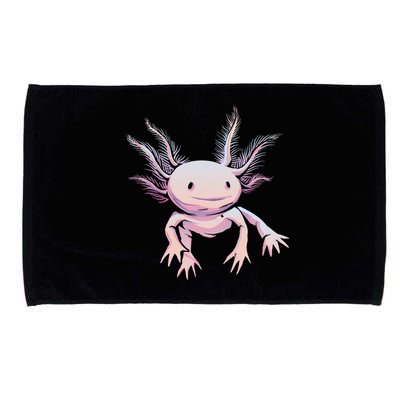Axolotl Realistic Cute Salamander Amphibian Axolotl Lover Microfiber Hand Towel