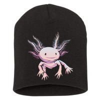 Axolotl Realistic Cute Salamander Amphibian Axolotl Lover Short Acrylic Beanie