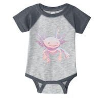 Axolotl Realistic Cute Salamander Amphibian Axolotl Lover Infant Baby Jersey Bodysuit
