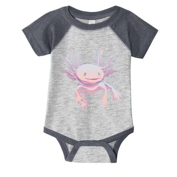 Axolotl Realistic Cute Salamander Amphibian Axolotl Lover Infant Baby Jersey Bodysuit