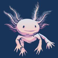 Axolotl Realistic Cute Salamander Amphibian Axolotl Lover Infant Baby Jersey Bodysuit