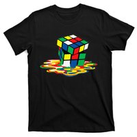 Awesome Rubics Cube Tee Melting Rubik Rubix T-Shirt