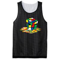 Awesome Rubics Cube Tee Melting Rubik Rubix Mesh Reversible Basketball Jersey Tank