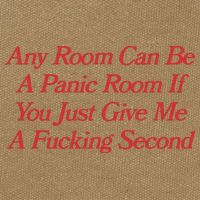 Any Room Can Be A Panic Room If You Just Give Me A Fucking Second Cotton Canvas Backpack