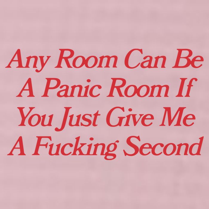 Any Room Can Be A Panic Room If You Just Give Me A Fucking Second 25L Jumbo Tote