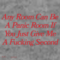 Any Room Can Be A Panic Room If You Just Give Me A Fucking Second Women's Fleece Hoodie