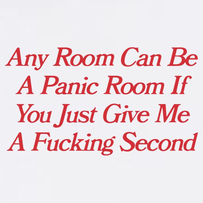 Any Room Can Be A Panic Room If You Just Give Me A Fucking Second Wool Snapback Cap