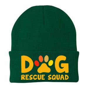 Animal Rescue Cute Animal Shelter Dog Rescue Squad Knit Cap Winter Beanie