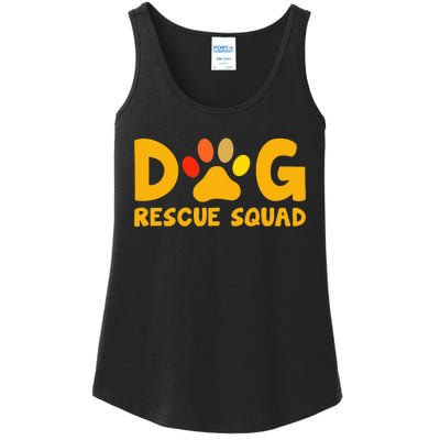 Animal Rescue Cute Animal Shelter Dog Rescue Squad Ladies Essential Tank