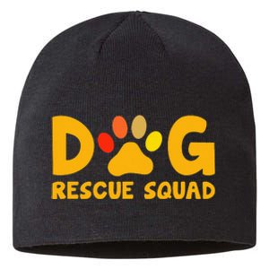 Animal Rescue Cute Animal Shelter Dog Rescue Squad Sustainable Beanie