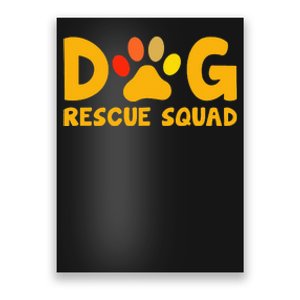 Animal Rescue Cute Animal Shelter Dog Rescue Squad Poster