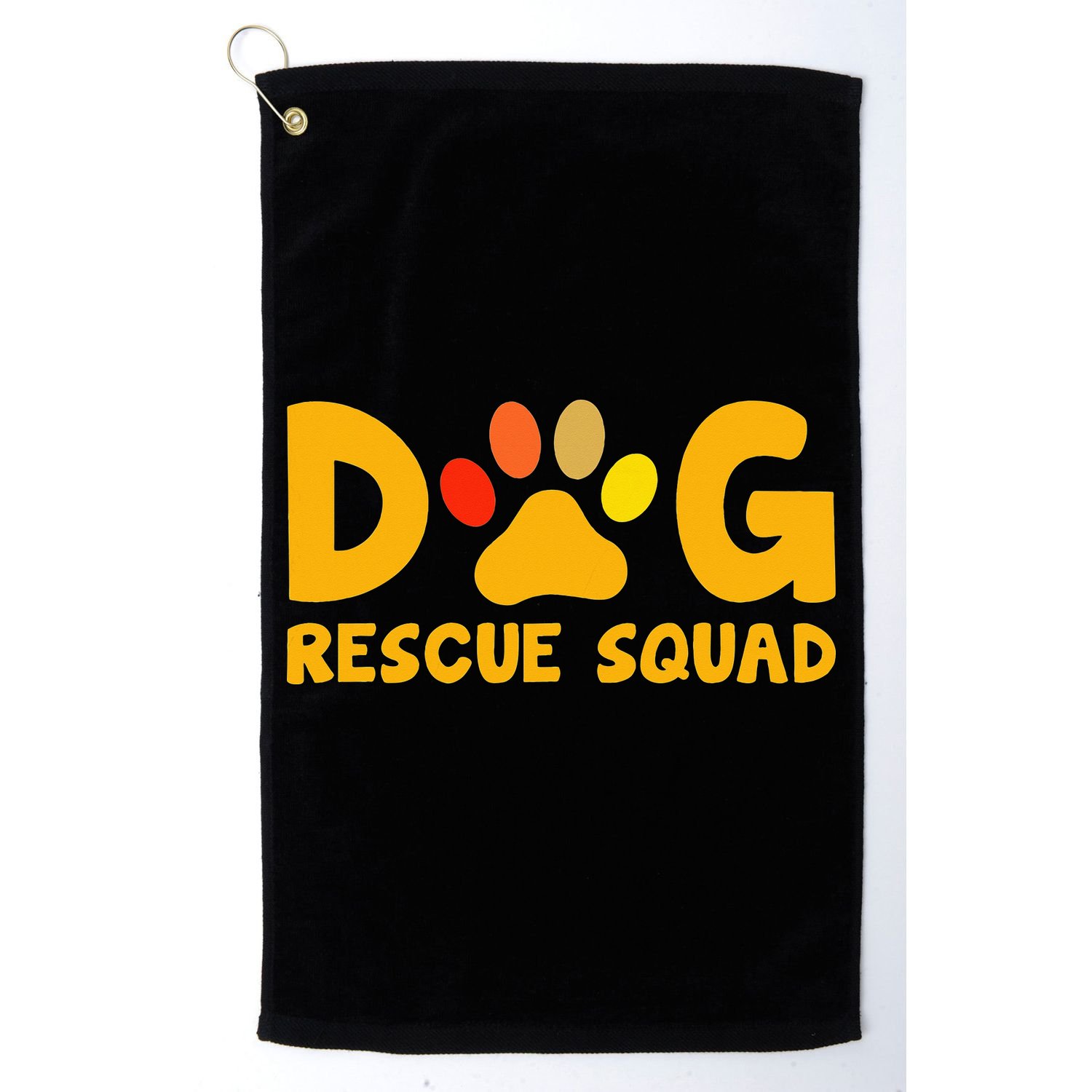 Animal Rescue Cute Animal Shelter Dog Rescue Squad Golf Towel