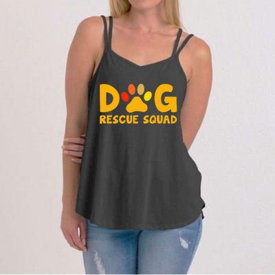 Animal Rescue Cute Animal Shelter Dog Rescue Squad Women's Strappy Tank