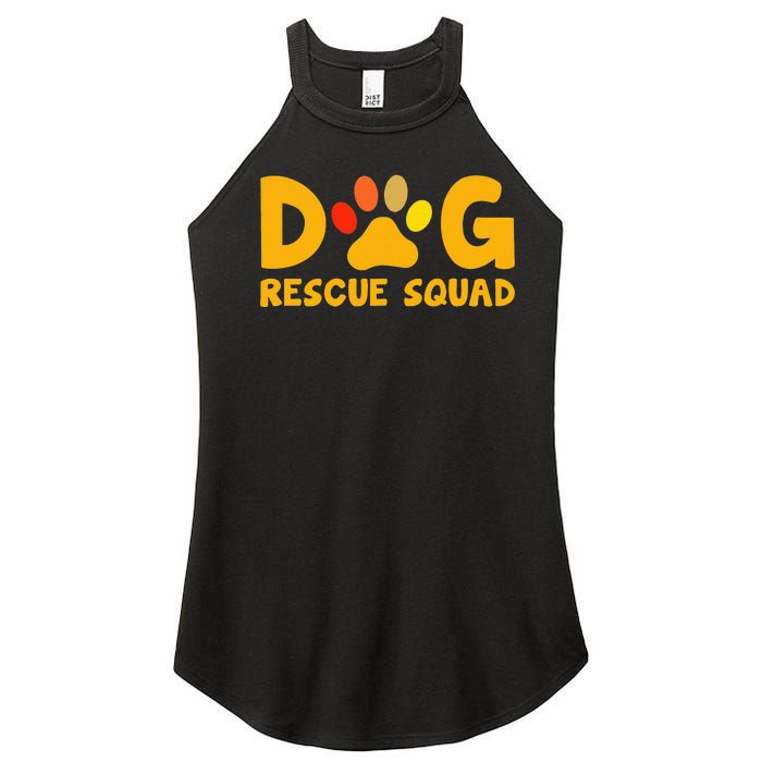 Animal Rescue Cute Animal Shelter Dog Rescue Squad Women's Perfect Tri Rocker Tank