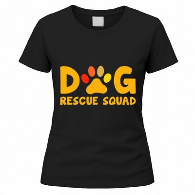 Animal Rescue Cute Animal Shelter Dog Rescue Squad Women's T-Shirt