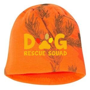 Animal Rescue Cute Animal Shelter Dog Rescue Squad Kati - Camo Knit Beanie