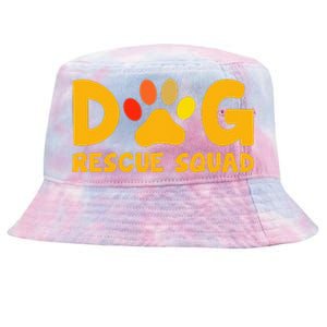 Animal Rescue Cute Animal Shelter Dog Rescue Squad Tie-Dyed Bucket Hat