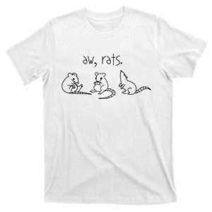 Aw Rats Cute Rat Trio T-Shirt