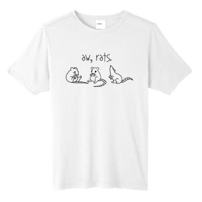 Aw Rats Cute Rat Trio Tall Fusion ChromaSoft Performance T-Shirt