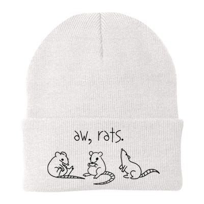 Aw Rats Cute Rat Trio Beanie