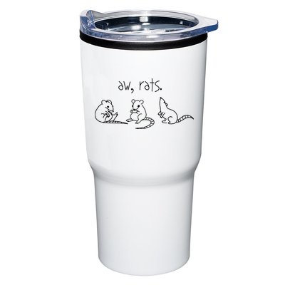 Aw Rats Cute Rat Trio Tumbler