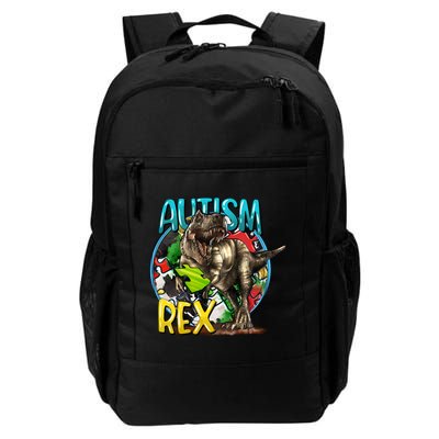 Autism Rex Cool Autism Awareness T Rex Design Backpack