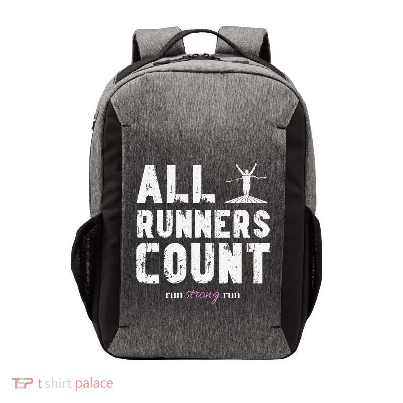 All Runners Count Gifts For Runners & Joggers Vector Backpack