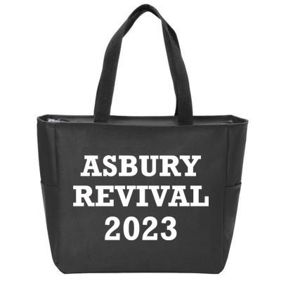 Asbury Revival Christian University College Praise & Worship Zip Tote Bag