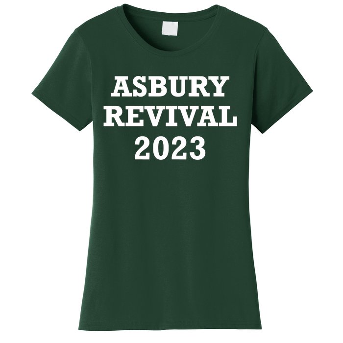 Asbury Revival Christian University College Praise & Worship Women's T-Shirt