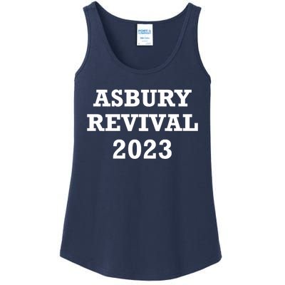 Asbury Revival Christian University College Praise & Worship Ladies Essential Tank