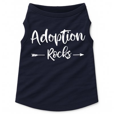 Adoption Rocks Cute Christian Adopt Adoption Day Family Doggie Tank