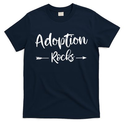 Adoption Rocks Cute Christian Adopt Adoption Day Family T-Shirt