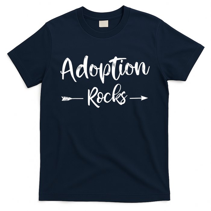 Adoption Rocks Cute Christian Adopt Adoption Day Family T-Shirt